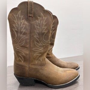 Ariat Tan Leather Upper Boots